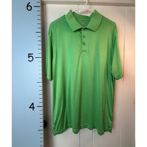 Slazenger St. Patty Green Striped‎ Golf Polo Shirt XL Men's